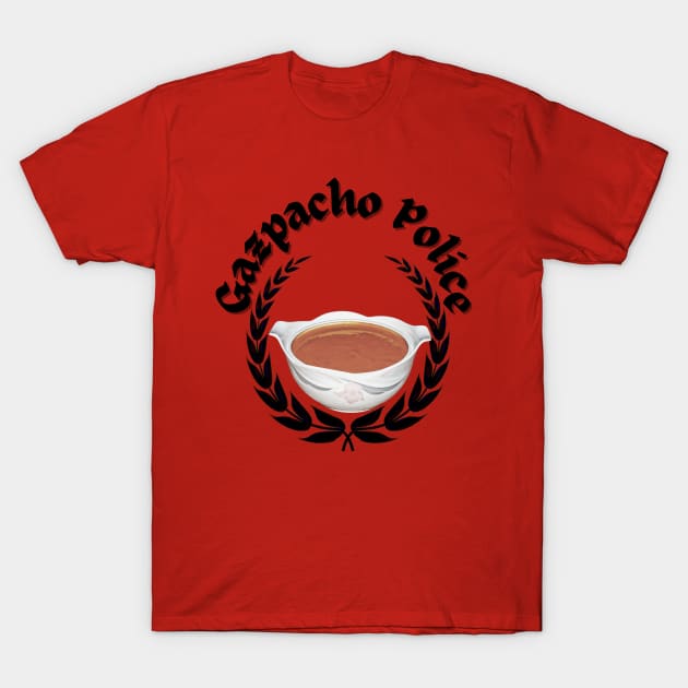 Gazpacho Police T-Shirt by Star Trek Sucks?